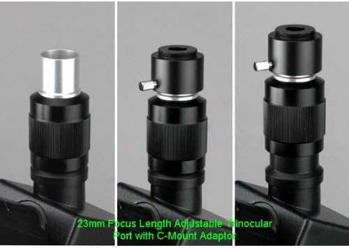 Цифров част тринокулярный микроскоп AmScope T490B-10MA, окуляры WF10x и WF20x, увеличаване на 40-2000 път, ярко поле,