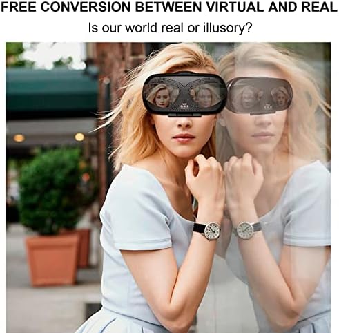 EAWLPE Vr 3D очила Версия на слушалки за мобилни телефони Шлем за виртуална реалност на 3D филми, Игри очила за