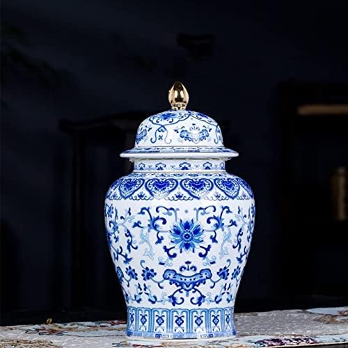 Декоративни Цветя Керамични банка за джинджифил за Домашен интериор, Съвременната Китайска Порцеланова Ваза със Златен Емайл,