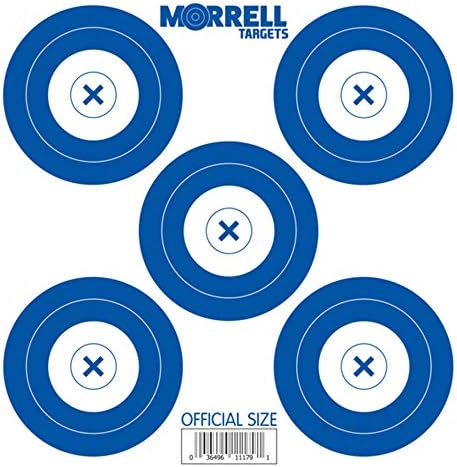 Morrell Targets 17-Цолови Мишената За Стрелба с Лък NFAA Официален Размер на 5 Точки от 100-Чук Картички,