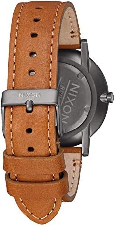 Водоустойчив мъжки часовник Nixon Porter Leather A1058 50м (кожена каишка 20-18 мм циферблат 40 мм)