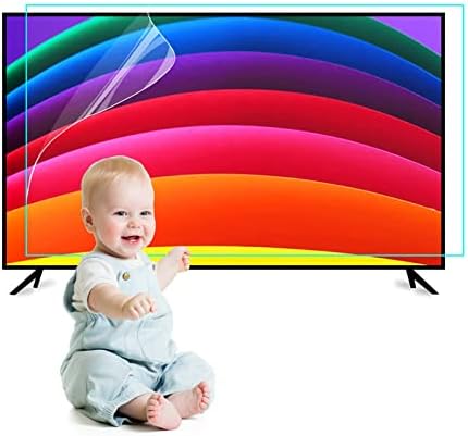 WSAH 32-75 Инчов Антибликовая фолио за защита на екрана на телевизора от синя светлина, LCD дисплеи, 4K OLED