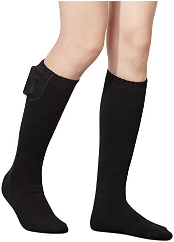 Чорапи С подгряване, Чорапи С Топъл От Електрически Акумулаторни Батерии, Зимни Топли Памучни Чорапи С Дистанционно Управление,