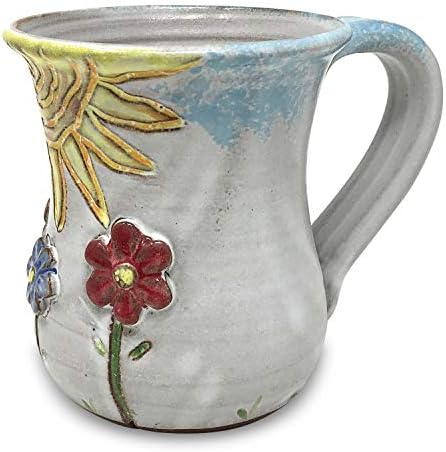 Чаша с летни цветя MudWorks Pottery Special Edition, ръчно изработени в САЩ