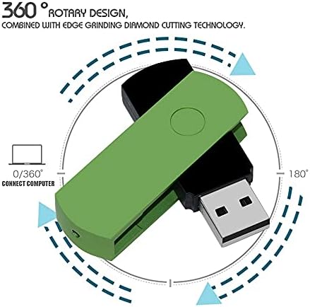 PDGJG 10 бр. Високоскоростен Водоустойчив метален 4 GB 8 GB 16 GB 32 GB USB 2.0 флаш-памет и 128 GB 64 GB USB Memory Stick