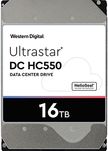 WD 2 Pack Ultrastar SATA Series 16TB SATA III 3,5, Вътрешен твърд диск, за центровете за данни, 7200 об./мин