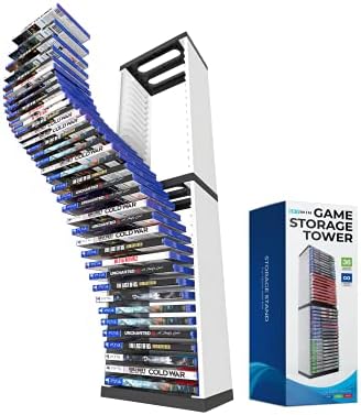 Игра титуляр Skywin за PS5, Органайзер за съхранение на игри - 36 CD, Игри на притежателя, Кула за дискове