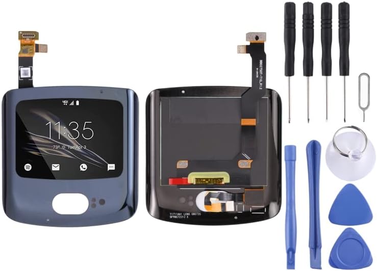 Мобилни Дисплеи на Вторичния LCD дисплей за Motorola Razr 5G с Дигитайзером в Пълно Сглобяване