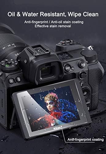 Защитно фолио WH1916 R50, съвместима с камера за видеоблогинга Canon EOS R8/ R50, от закалено стъкло 9H със защита от надраскване,