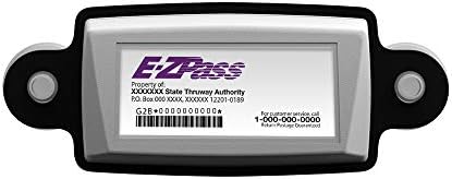 Държач за карти AUTOBOXCLUB EZ, iPass/Титуляр за платени стикери за повечето щати на САЩ / щипка за платени стикери
