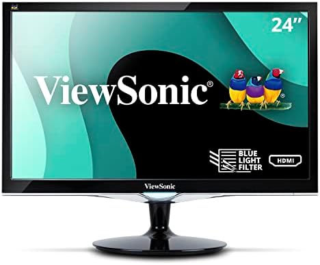 Гейминг монитор ViewSonic VX2452MH 24-инчов 1080p 2ms HDMI, DVI, VGA (обновена)