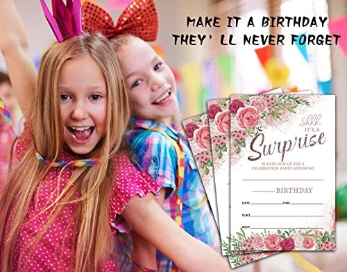 Покани, Картички за рожден Ден в цветния тема 4 x 6 С Конвертами (20 групи) - Честване на Деня на раждане на момчета,