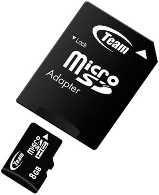 Високоскоростна карта памет microSDHC Team 8GB Class 10 20 MB/Сек. Невероятно бърза карта за телефон LG SHINE II
