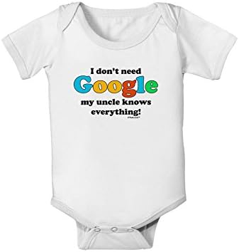 Аз не се Нуждаят от Google - Гащеризон-Боди Uncle Baby Гащеризон
