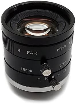 Комплект Аксесоари за микроскоп за възрастни 2/3 наF1.4 Бленда C-Mount 16 мм Фокусно Разстояние на Обектива на Камерата Промишлени