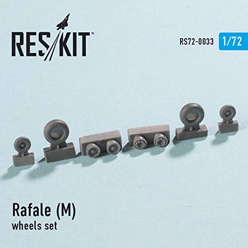 Рескит RS72-0033 - 1/72 – Комплект полимерни колела за Дасо Рафал (M)