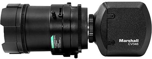 Компактна Full HD-камера Marshall Electronics CV346 с монтиране на обектив CS/C, резолюция 1920x1080p със скорост