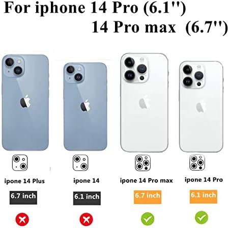 YIUYIUPI [3 опаковки] за защита на обектива на камерата на iPhone 14 Pro / iPhone 14 Pro Max, [Deep Реставрация] Защитно фолио