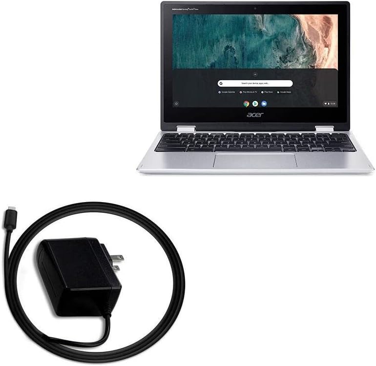 Зарядно устройство BoxWave е Съвместима с Acer Chromebook Spin 311 (CP311-2H) (Зарядно устройство от BoxWave) - Директен