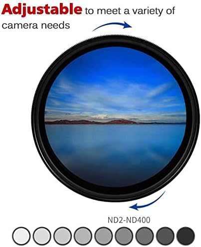 Камера ND2-400 Филтър неутрална плътност 55 мм Фейдер с Регулируем ND филтър ND2-ND400 за Leica APO-Summicron-M
