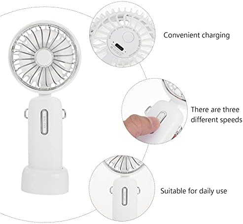 Преносими Вентилатори SOLUSTRE USB Вентилатор Преносим Охладител на Въздуха Тенис на Въздушен Вентилатор USB Охладител
