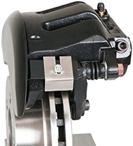 Капачки на челюстите MGP 38008SMGPBK Делото апарати с надпис MGP, покрит с черно прахово покритие и сребърни символи