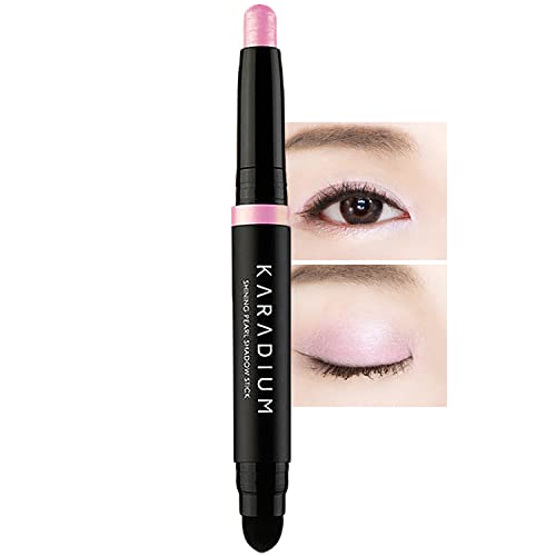 Стик сенки за очи KARADIUM Сиянието Pearl Smudging 1,4 g (№ 2 pink Ice) - Водоустойчив, устойчив сенки за очи стик за