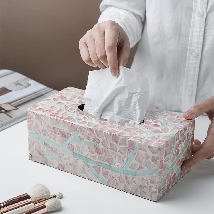 Скоростна тъкан Мивки SDGH Скоростна Тъкан Боядисани Притежателя Кърпички Настолна Кутия За Съхранение на Тъкани Декорация