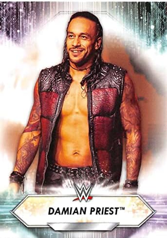 Търговската картичка рестлинга 2021 Topps WWE 104 Дэмиана Приста