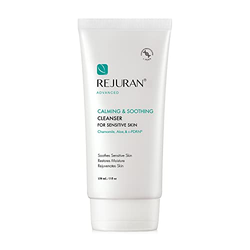 REJURAN Advanced Успокояващо почистващо средство за Чувствителна кожа - Хидратиращ средство за измиване на лицето с Патентована