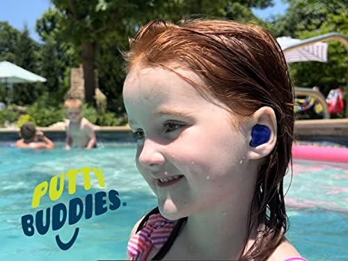 Тапи за уши ЗАМАЗКА BUDDIES в опаковка от 10 двойки - Меки силиконови тапи за уши за плуване - Измислени УНГ-лекар - Блокират