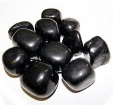 Натрошени камъни от шунгита Pachamama Essentials - Полиран Скъпоценен камък - лечение чрез Рейки и Енергийни кристали (5)