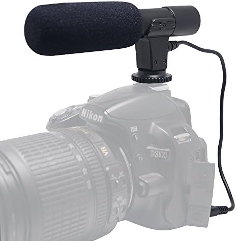 Mcoplus Mic-01 SG108 Цифров Видео DV Камера Професионален Студиен Стереомикрофон за Цифров огледално-рефлексен