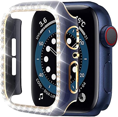 ANKANG калъф с кристали и диаманти за Apple Watch 7 6 se 40 мм 44 мм 41 мм 45 мм iWatch Series 5 3 38 мм 42 мм