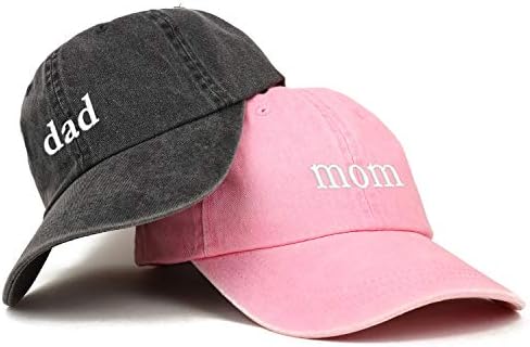 Магазин за модни дрехи Мама и татко, Двойка, която е Боядисана Пигмента, Комплект шапки за еднократна употреба от 2 теми