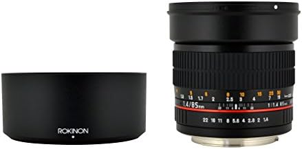 Асферический обектив Rokinon 85M-P 85mm f/1.4 за Pentax (черен)