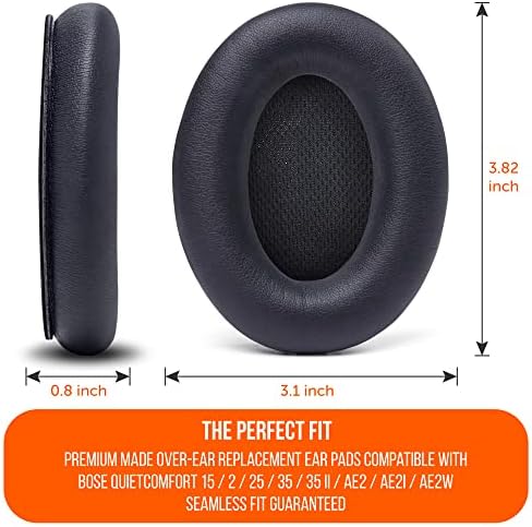 WC Модернизирани сменяеми амбушюры за слушалки Bose QC15 производство Wicked Cushions - най-високия комфорт - Съвместимост