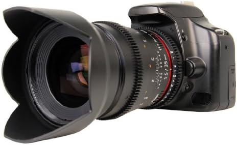 Широкоъгълен 35-мм цифров кинообъектив Bower SLY35VDS T/1.5 за огледално-рефлексен фотоапарат Sony Alpha