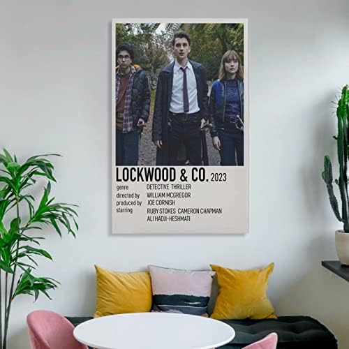 Плакати за стая Естетически Плакат на сериала Lockwood и Ко Картини за декорация на стените (1) Стенни щампи върху