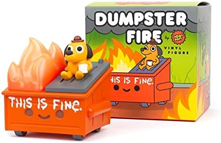 Мек Винил фигурка Fine Dumpster Fire