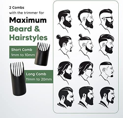 Машинка за бръснене на главата, на тялото и брадата на мъжете, Тример за косми по цялото тяло за мъже, Време
