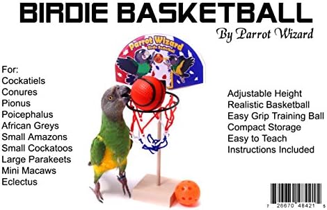 Birdie Баскетбол - Подпори Баскетболна Трик с Регулируема височина Parrot