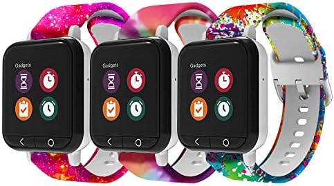 Съвместимост със сменяеми каишка за часовник Verizon Gizmo 2/1/T-Mobile SyncUp, каишка за детски часовници за момчета и момичета, 20 мм, сменяеми въжета с хубав модел Тай-боя за час?