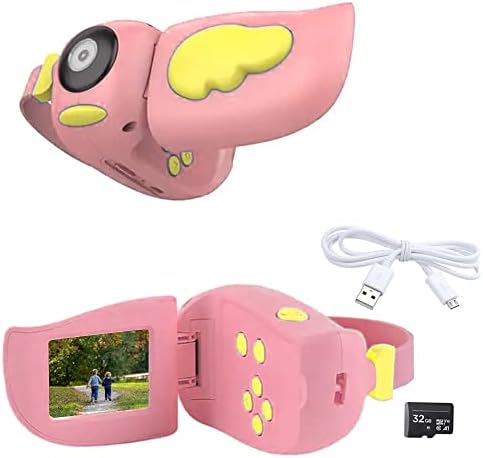 Цифрови фото - и Видеозаснемане Acuvar Full 1080P за деца с резолюция HD, акумулаторна камера Birdie с 2-инчов