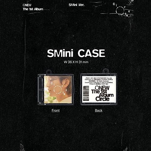 ONEW - 1-ВА АЛБУМ [Кръг] (версия SMini - Интелигентен албум) Опаковка + Калъф SMini + Музикален NFC CD + Фотокарточка + 2