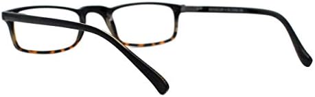 Очила за четене с увеличение на лещи PASTL в тънка правоъгълна рамка с пружинным тръба на шарнирна връзка