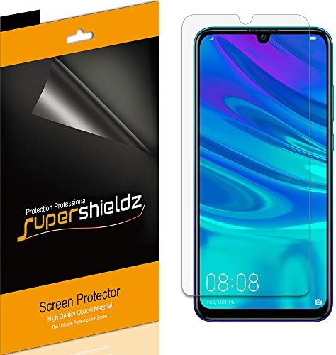 (6 опаковки) Supershieldz е Предназначен за защитно фолио Huawei P Smart 2019, прозрачен екран с висока разделителна способност
