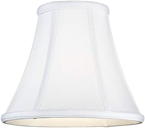 Бяла Лампа с малка камбана 4,5 Отгоре x 9Отдолу x 8с наклон x 7,5 височина (Паукообразный), заменяемый на Арфу