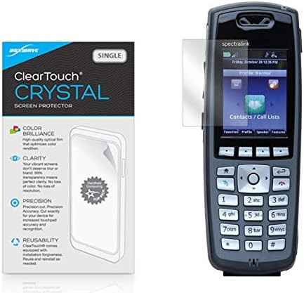 Защитно фолио за екрана SpectraLink 8440 (Защитно фолио за екрана от BoxWave) - ClearTouch Crystal, филм HD Crystal за защита