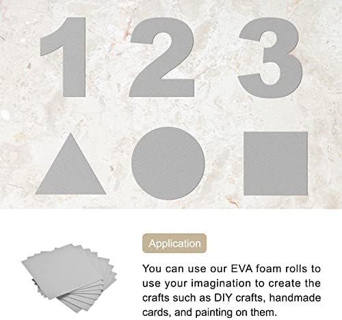 Листове от разпенен материал EVA Rebower, [за декоративно и приложно изкуство] - отгледа 10х10 инча дебелина 3 мм